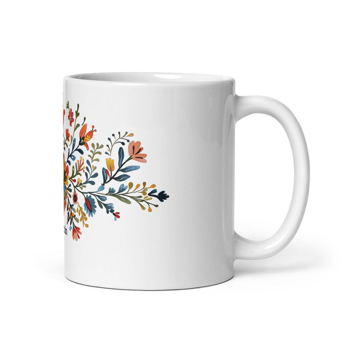 Benjamín Exclusive Name Art Piece Home Office Work Coffee Mug Mexican Spanish Pride Gift Cup One-Of-A-Kind Calligraphy White Glossy Mug | B46 Mexicada 11 oz