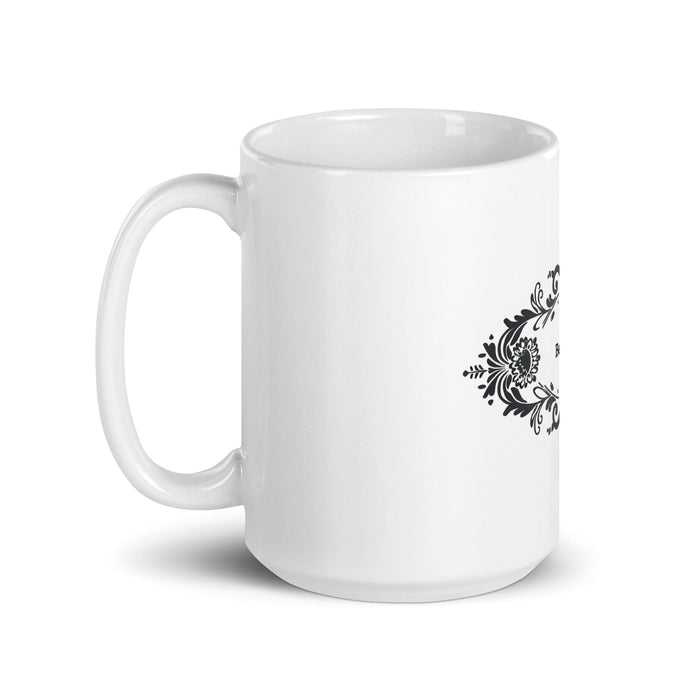 Benjamín Exclusive Name Art Piece Home Office Work Coffee Mug Mexican Spanish Pride Gift Cup One-Of-A-Kind Calligraphy White Glossy Mug | B47 Mexicada