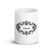 Benjamín Exclusive Name Art Piece Home Office Work Coffee Mug Mexican Spanish Pride Gift Cup One-Of-A-Kind Calligraphy White Glossy Mug | B47 Mexicada