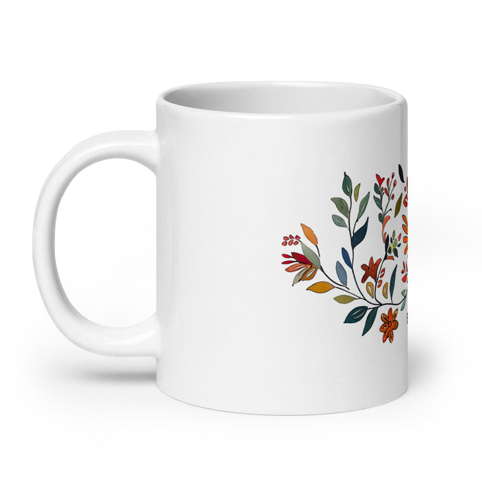 Benjamín Exclusive Name Art Piece Home Office Work Coffee Mug Mexican Spanish Pride Gift Cup One-Of-A-Kind Calligraphy White Glossy Mug | B6 Mexicada