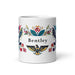 Bentley Exclusive Name Art Piece Home Office Work Coffee Mug Mexican Spanish Pride Gift Cup One-Of-A-Kind Calligraphy White Glossy Mug | B2 Mexicada