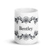 Bentley Exclusive Name Art Piece Home Office Work Coffee Mug Mexican Spanish Pride Gift Cup One-Of-A-Kind Calligraphy White Glossy Mug | B6 Mexicada