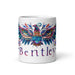 Bentley Exclusive Name Art Piece Home Office Work Coffee Mug Mexican Spanish Pride Gift Cup One-Of-A-Kind Calligraphy White Glossy Mug | B7 Mexicada