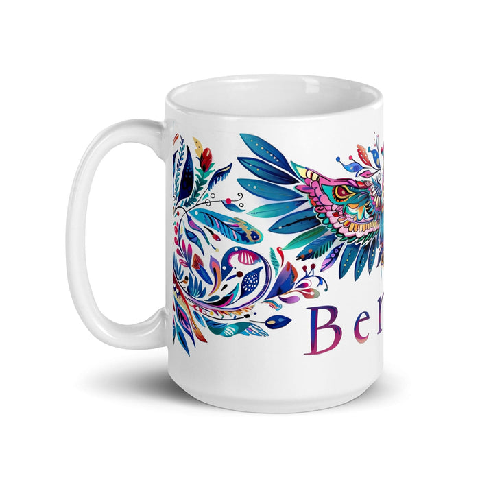 Bentley Exclusive Name Art Piece Home Office Work Coffee Mug Mexican Spanish Pride Gift Cup One-Of-A-Kind Calligraphy White Glossy Mug | B7 Mexicada