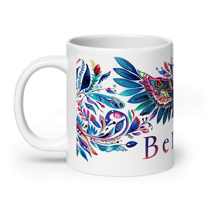 Bentley Exclusive Name Art Piece Home Office Work Coffee Mug Mexican Spanish Pride Gift Cup One-Of-A-Kind Calligraphy White Glossy Mug | B7 Mexicada