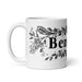 Bentley Exclusive Name Art Piece Home Office Work Coffee Mug Mexican Spanish Pride Gift Cup One-Of-A-Kind Calligraphy White Glossy Mug | B8 Mexicada