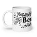 Bentley Exclusive Name Art Piece Home Office Work Coffee Mug Mexican Spanish Pride Gift Cup One-Of-A-Kind Calligraphy White Glossy Mug | B8 Mexicada