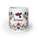 Berenice Exclusive Name Art Piece Home Office Work Coffee Mug Mexican Spanish Pride Gift Cup One-Of-A-Kind Calligraphy White Glossy Mug | B15 Mexicada