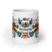 Bernardo Exclusive Name Art Piece Home Office Work Coffee Mug Mexican Spanish Pride Gift Cup One-Of-A-Kind Calligraphy White Glossy Mug | B10 Mexicada