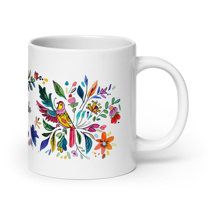 Bernardo Exclusive Name Art Piece Home Office Work Coffee Mug Mexican Spanish Pride Gift Cup One-Of-A-Kind Calligraphy White Glossy Mug | B14 Mexicada 20 oz