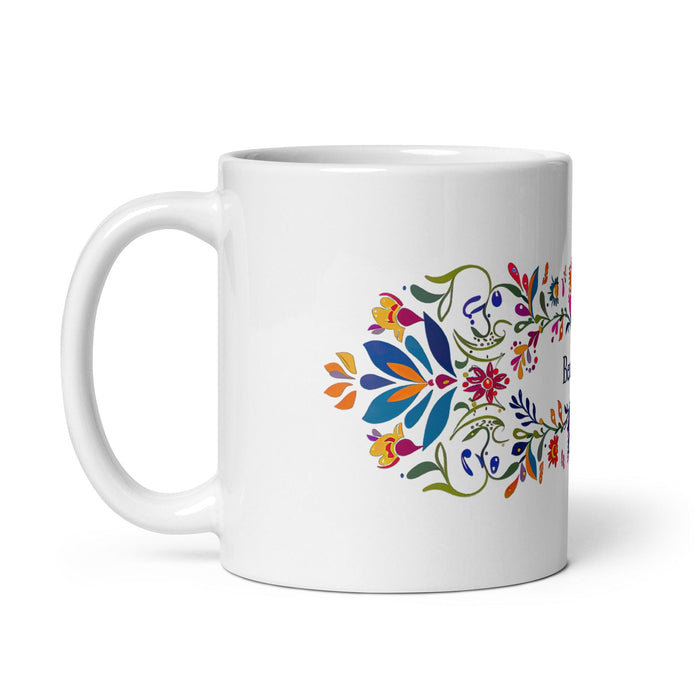 Bernardo Exclusive Name Art Piece Home Office Work Coffee Mug Mexican Spanish Pride Gift Cup One-Of-A-Kind Calligraphy White Glossy Mug | B17 Mexicada