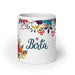 Berta Exclusive Name Art Piece Home Office Work Coffee Mug Mexican Spanish Pride Gift Cup One-Of-A-Kind Calligraphy White Glossy Mug | B19 Mexicada