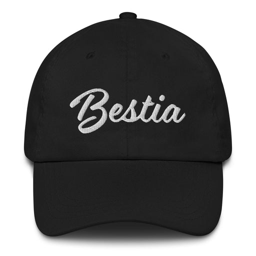 Bestia Embroidered Dad Hat | Beast, Power, Fierce Energy, Strength, Bold Identity, Untamed Spirit | B5 Mexicada