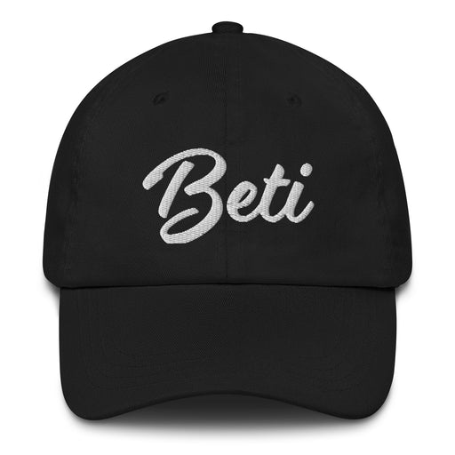 Beti Embroidered Dad Hat | B5 | Custom, Fashion, Casual, Stylish, Embroidery, Trendy Mexicada