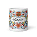 Bianca Exclusive Name Art Piece Home Office Work Coffee Mug Mexican Spanish Pride Gift Cup One-Of-A-Kind Calligraphy White Glossy Mug | B13 Mexicada