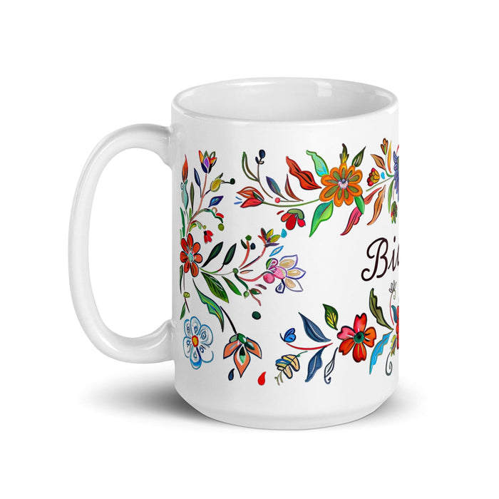 Bianca Exclusive Name Art Piece Home Office Work Coffee Mug Mexican Spanish Pride Gift Cup One-Of-A-Kind Calligraphy White Glossy Mug | B14 Mexicada