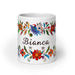 Bianca Exclusive Name Art Piece Home Office Work Coffee Mug Mexican Spanish Pride Gift Cup One-Of-A-Kind Calligraphy White Glossy Mug | B14 Mexicada