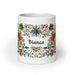 Bianca Exclusive Name Art Piece Home Office Work Coffee Mug Mexican Spanish Pride Gift Cup One-Of-A-Kind Calligraphy White Glossy Mug | B5 Mexicada