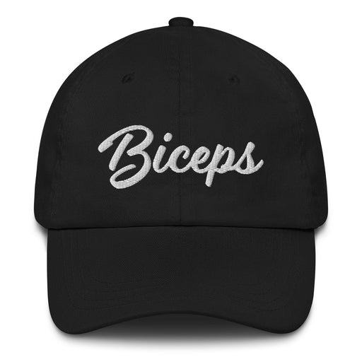 Biceps Embroidered Dad Hat | Strength, Power, Fitness, Confidence | B5 Mexicada