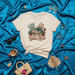 Bien Loco Sugar Skull Shirt, Day of the Dead Tee, Dia de los Muertos, Desert Cactus Graphic T-Shirt, Boho Skull and Flower Top, Mexican Heritage Gift, Calavera Festival Clothing Mexicada