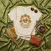 Big Comadre Energy T-Shirt Guacamole Molcajete Marigold Flowers Chicana Latina Shirt Unisex Cream Tee Mexicada