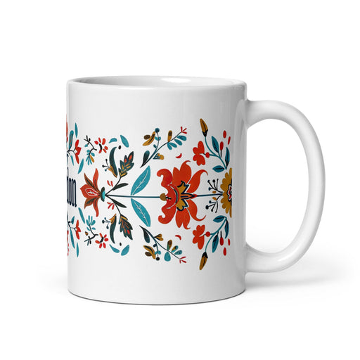 Brandon Exclusive Name Art Piece Home Office Work Coffee Mug Mexican Spanish Pride Gift Cup One-Of-A-Kind Calligraphy White Glossy Mug | B5 Mexicada 11 oz