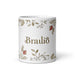 Braulio Exclusive Name Art Piece Home Office Work Coffee Mug Mexican Spanish Pride Gift Cup One-Of-A-Kind Calligraphy White Glossy Mug | B1 Mexicada