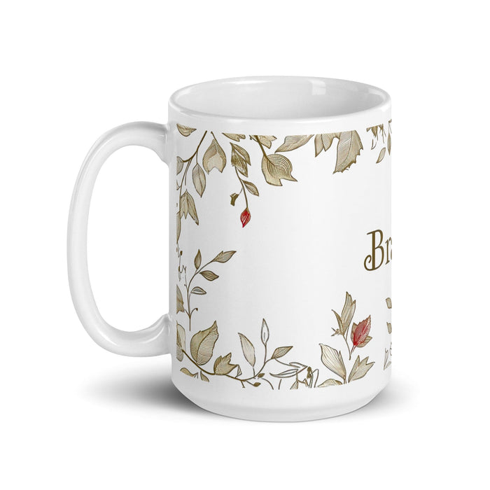 Braulio Exclusive Name Art Piece Home Office Work Coffee Mug Mexican Spanish Pride Gift Cup One-Of-A-Kind Calligraphy White Glossy Mug | B1 Mexicada