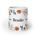 Braulio Exclusive Name Art Piece Home Office Work Coffee Mug Mexican Spanish Pride Gift Cup One-Of-A-Kind Calligraphy White Glossy Mug | B12 Mexicada