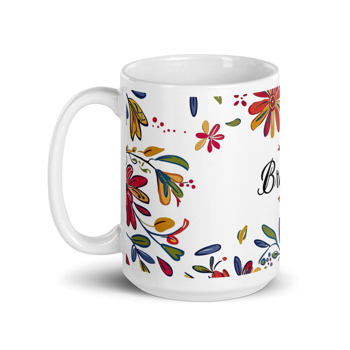 Braulio Exclusive Name Art Piece Home Office Work Coffee Mug Mexican Spanish Pride Gift Cup One-Of-A-Kind Calligraphy White Glossy Mug | B17 Mexicada