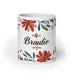 Braulio Exclusive Name Art Piece Home Office Work Coffee Mug Mexican Spanish Pride Gift Cup One-Of-A-Kind Calligraphy White Glossy Mug | B17 Mexicada