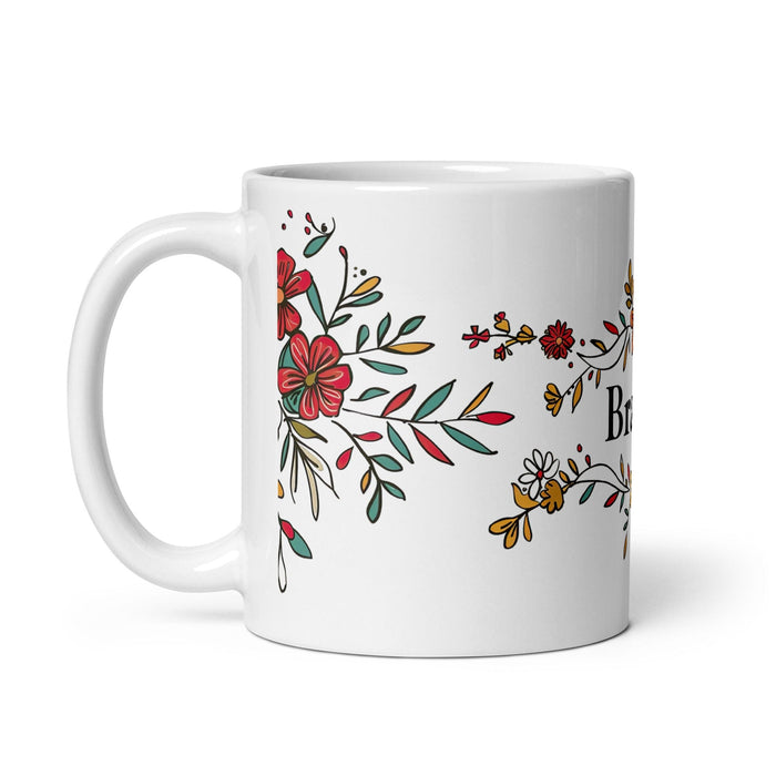 Braulio Exclusive Name Art Piece Home Office Work Coffee Mug Mexican Spanish Pride Gift Cup One-Of-A-Kind Calligraphy White Glossy Mug | B29 Mexicada