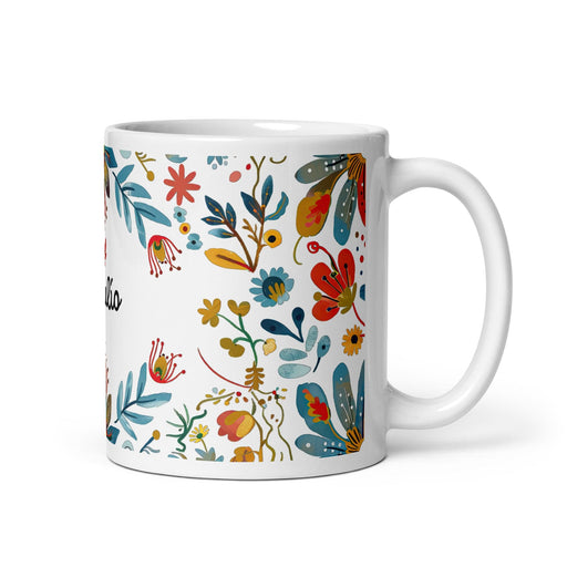 Braulio Exclusive Name Art Piece Home Office Work Coffee Mug Mexican Spanish Pride Gift Cup One-Of-A-Kind Calligraphy White Glossy Mug | B5 Mexicada 11 oz