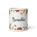 Braulio Exclusive Name Art Piece Home Office Work Coffee Mug Mexican Spanish Pride Gift Cup One-Of-A-Kind Calligraphy White Glossy Mug | B7 Mexicada