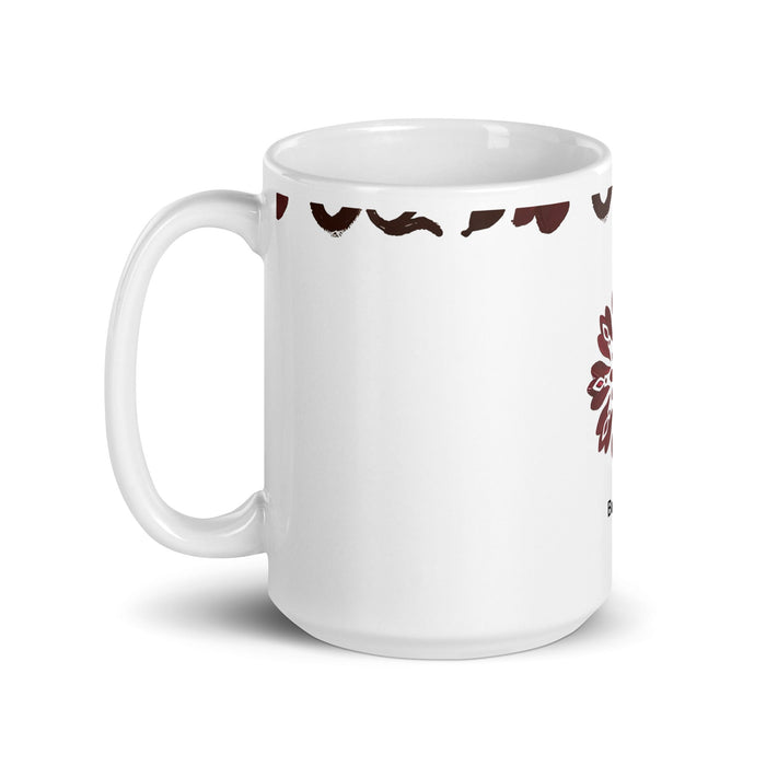 Braxton Exclusive Name Art Piece Home Office Work Coffee Mug Mexican Spanish Pride Gift Cup One-Of-A-Kind Calligraphy White Glossy Mug | B21 Mexicada