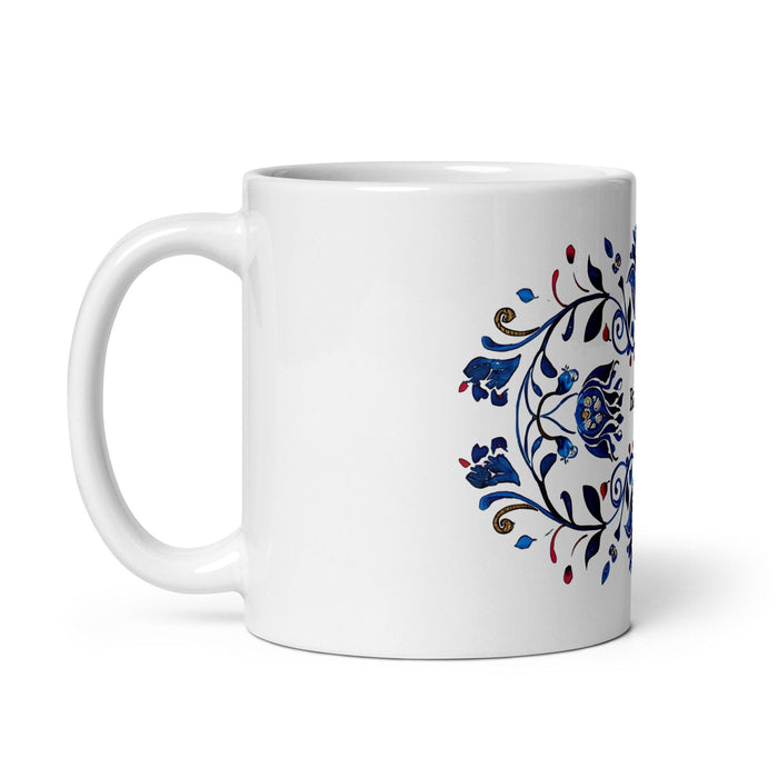 Braxton Exclusive Name Art Piece Home Office Work Coffee Mug Mexican Spanish Pride Gift Cup One-Of-A-Kind Calligraphy White Glossy Mug | B27 Mexicada