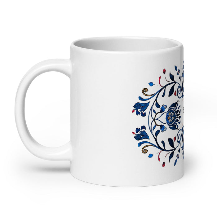 Braxton Exclusive Name Art Piece Home Office Work Coffee Mug Mexican Spanish Pride Gift Cup One-Of-A-Kind Calligraphy White Glossy Mug | B27 Mexicada