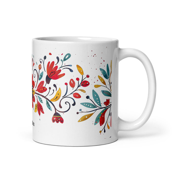 Braxton Exclusive Name Art Piece Home Office Work Coffee Mug Mexican Spanish Pride Gift Cup One-Of-A-Kind Calligraphy White Glossy Mug | B28 Mexicada 11 oz