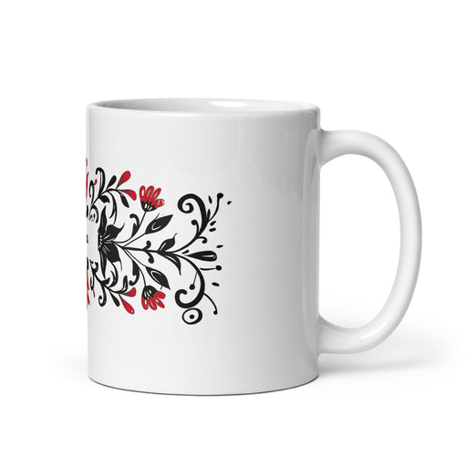 Brenda Exclusive Name Art Piece Home Office Work Coffee Mug Mexican Spanish Pride Gift Cup One-Of-A-Kind Calligraphy White Glossy Mug | B24 Mexicada 11 oz