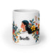 Brielle Exclusive Name Art Piece Home Office Work Coffee Mug Mexican Spanish Pride Gift Cup One-Of-A-Kind Calligraphy White Glossy Mug | B12 Mexicada