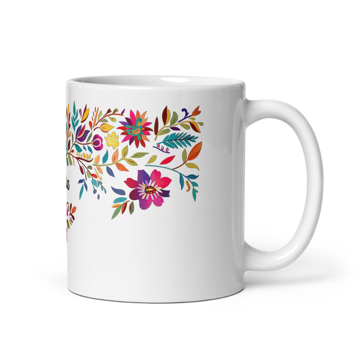 Brisa Exclusive Name Art Piece Home Office Work Coffee Mug Mexican Spanish Pride Gift Cup One-Of-A-Kind Calligraphy White Glossy Mug | B18 Mexicada 11 oz