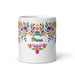 Brisa Exclusive Name Art Piece Home Office Work Coffee Mug Mexican Spanish Pride Gift Cup One-Of-A-Kind Calligraphy White Glossy Mug | B18 Mexicada