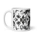 Brooks Exclusive Name Art Piece Home Office Work Coffee Mug Mexican Spanish Pride Gift Cup One-Of-A-Kind Calligraphy White Glossy Mug | B1 Mexicada