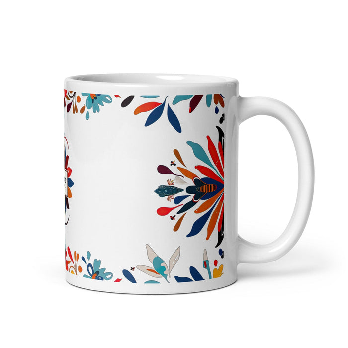 Brooks Exclusive Name Art Piece Home Office Work Coffee Mug Mexican Spanish Pride Gift Cup One-Of-A-Kind Calligraphy White Glossy Mug | B10 Mexicada 11 oz