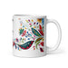 Brooks Exclusive Name Art Piece Home Office Work Coffee Mug Mexican Spanish Pride Gift Cup One-Of-A-Kind Calligraphy White Glossy Mug | B13 Mexicada 11 oz