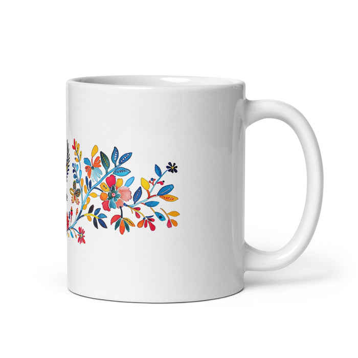 Cade Exclusive Name Art Piece Home Office Work Coffee Mug Mexican Spanish Pride Gift Cup One-Of-A-Kind Calligraphy White Glossy Mug | C1 Mexicada 11 oz