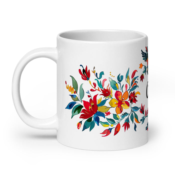 Cade Exclusive Name Art Piece Home Office Work Coffee Mug Mexican Spanish Pride Gift Cup One-Of-A-Kind Calligraphy White Glossy Mug | C12 Mexicada