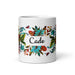 Cade Exclusive Name Art Piece Home Office Work Coffee Mug Mexican Spanish Pride Gift Cup One-Of-A-Kind Calligraphy White Glossy Mug | C13 Mexicada