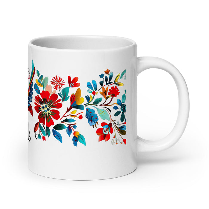 Cade Exclusive Name Art Piece Home Office Work Coffee Mug Mexican Spanish Pride Gift Cup One-Of-A-Kind Calligraphy White Glossy Mug | C16 Mexicada 20 oz