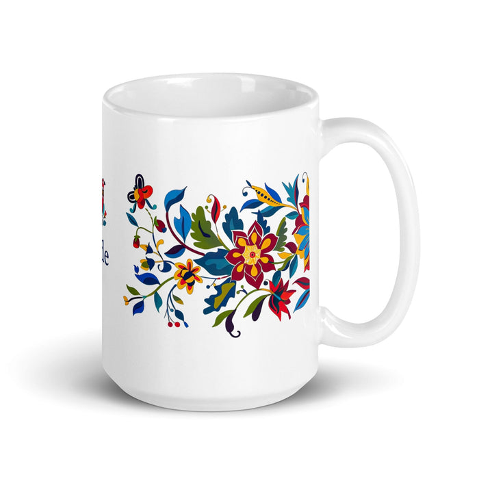 Cade Exclusive Name Art Piece Home Office Work Coffee Mug Mexican Spanish Pride Gift Cup One-Of-A-Kind Calligraphy White Glossy Mug | C17 Mexicada 15 oz